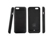 External Backup Battery Charger Case Cover Power Bank 3200 mah for iphone 6 4.7 Black