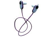 White Purple HV803Wireless Bluetooth Earbuds Headphones Headset with Microphone for iPhone 6 6S 5 5S 5C 4 4S Ipad Ipod Android Samsung Galaxy Smart Phones