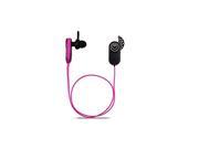 Black Hot pink HV803Wireless Bluetooth Earbuds Headphones Headset with Microphone for iPhone 6 6S 5 5S 5C 4 4S Ipad Ipod Android Samsung Galaxy Smart Phones