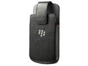 Shinefuture Back Holster Leather Swivel Holster Case for BlackBerry Q10