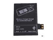 Ultra Slim QI wireless Charger charging Receiver Kit for Samsung Galaxy Note 2 II N7100