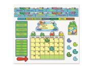 Carson Dellosa FUNky Frog Calendar Bulletin Board Set CDP110205