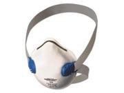 KIMBERLY CLARK Jackson Safety R10 Particulate Respirator N95 White W gray S...