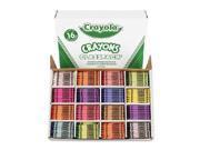 Crayola. 528016 Classpack Regular Crayons 16 Colors 800 BX