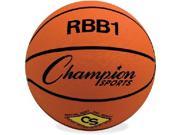 Rubber Sports Ball For Basketball No. 7 Official Size Orange