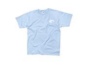 Costa Retro Short Sleeve T Shirt Light Blue