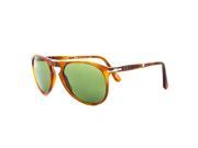 Persol 9714 Sunglasses 96 4E Terra Di Siena Green 55 mm