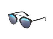 Christian Dior Sunglasses Dior So Real B0YY0 Black Frame Blue Mirrored Lens
