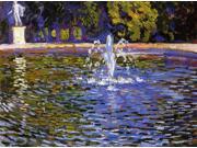 Theo Van Rysselberghe The Fountain: Parc Sans Souci at Potsdam (also known as Berlin) - 18 Theo Van Rysselberghe The Fountain: Parc Sans Souci at Potsdam (also known as Berlin) - 18