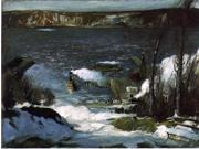 George Wesley Bellows A Scene of the North River - 18 George Wesley Bellows A Scene of the North River - 18
