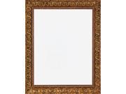 Framed Dry Erase Board 24 x 36 with Ornate Gold Leaf Finish Frame