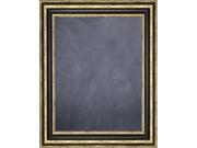 Framed Chalkboard 20 x 24 with Silver Finish Frame with Black Panel