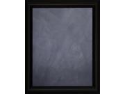 Framed Chalkboard 20 x 24 with Black Finish Pyramid Frame
