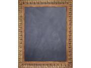 Framed Chalkboard 16 x 20 with Gold Finish Frame with Red Rub
