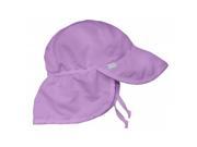 I Play Solid Flap Sun Protection Hat Lavender Tod 2 4 yrs