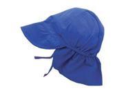 I Play Solid Flap Sun Protection Hat Navy Tod 2 4 yrs