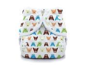 Thirsties Snap Duo Wrap Diaper Cover Hoot Size 1