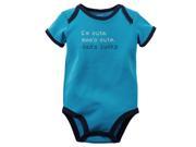 Carters Baby Clothing Outfit Boys Dad s Lucky Bodysuit Blue 24M