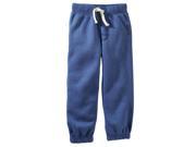 Carter s OshKosh Little Boys Vintage Fleece Pants Blue 2T