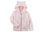 Carters Baby Clothing Outfit Girls Sherpa Hoodie Pink 18M