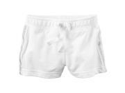 Carters Baby Clothing Outfit Girls French Terry Shorts White 24M
