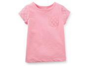 Carter s Baby Clothing Outfit Girls Lace Pocket Tee Light Pink 3 Months