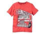 Carters Baby Clothing Outfit Boys Firetruck Tee Red 9M