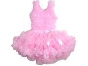 Pink Ruffle Petti Dress 12 months 12M