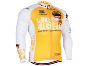 Fixgear Men s Biking Jerseys Yellow Shirt Cycling Clothing Top S~3XL