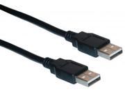 NEON USB2.0 Cable A Male to A Male Black 300cm