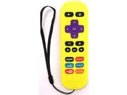 Amaz247 ARCBZ01 Replacement Remote for Roku Streaming player Roku 1 2 3 HD LT XS XD ; DO NOT Support Roku Stick or Roku TV; Yellow