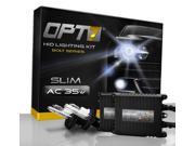 OPT7® Bolt AC Slim 35w HID Kit H4 9003 Hi Lo 6000K Lightning Blue Xenon Conversion