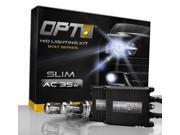 OPT7® Bolt AC Slim 35w HID Kit - H4 (9003) Bi-Xenon (3000K Fog Yellow) - Xenon Conversion OPT7® Bolt AC Slim 35w HID Kit - H4 (9003) Bi-Xenon (3000K Fog Yellow) - Xenon Conversion