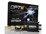 OPT7® Bolt AC Slim 35w HID Kit 9006 6000K Lightning Blue Xenon Conversion