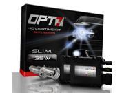 OPT7® Blitz Slim 35w HID Kit H4 9003 Bi Xenon 5000K Pure White Xenon Conversion