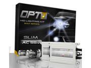OPT7® Bolt Slim AC 55w HID Kit - H4 (9003) Bi-Xenon (8000K Ice Blue) - Xenon Conversion OPT7® Bolt Slim AC 55w HID Kit - H4 (9003) Bi-Xenon (8000K Ice Blue) - Xenon Conversion
