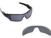 New SEEK Polarized Replacement Lenses for Oakley OIL RIG Silver Mirror ON SALE