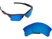 New SEEK Polarized Replacement Lenses for Oakley HALF JACKET 2.0 XL Blue Mirror