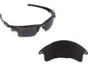 New SEEK Replacement Lenses for Oakley Sunglasses FAST JACKET XL Asian Fit Black