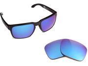 New SEEK Polarized Replacement Lenses for Oakley HOLBROOK Blue Mirror ON SALE