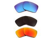 New SEEK Polarized Replacement Lenses for Oakley FUEL CELL Red Blue Grey SALE