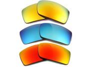 New SEEK Replacement Lenses for Oakley GASCAN Red Yellow Blue Mirror ON SALE