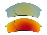 New SEEK Polarized Replacement Lenses for Oakley THUMP PRO Red Green Mirror SALE