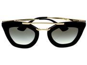 New PRADA PR 09QS 1AB0A7 Sunglasses CINEMA CATWALK Limited Authentic Black Gray