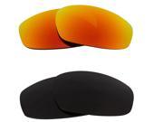 New SEEK Replacement Lenses for Oakley WIND JACKET Black Yellow Mirror ON SALE