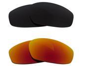 New SEEK Replacement Lenses for Oakley SPLIT JACKET Grey Red Mirror ON SALE