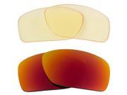 New SEEK Replacement Lenses for Oakley Sunglasses CANTEEN HI Yellow Red Mirror