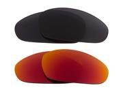New SEEK Polarized Replacement Lenses for Oakley JULIET Grey Red Mirror ON SALE