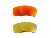 New SEEK Polarized Replacement Lenses for Oakley THUMP 2 Yellow Green Mirror