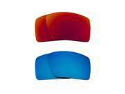 New SEEK Polarized Replacement Lenses for Oakley EYEPATCH 2 Red Blue Mirror SALE